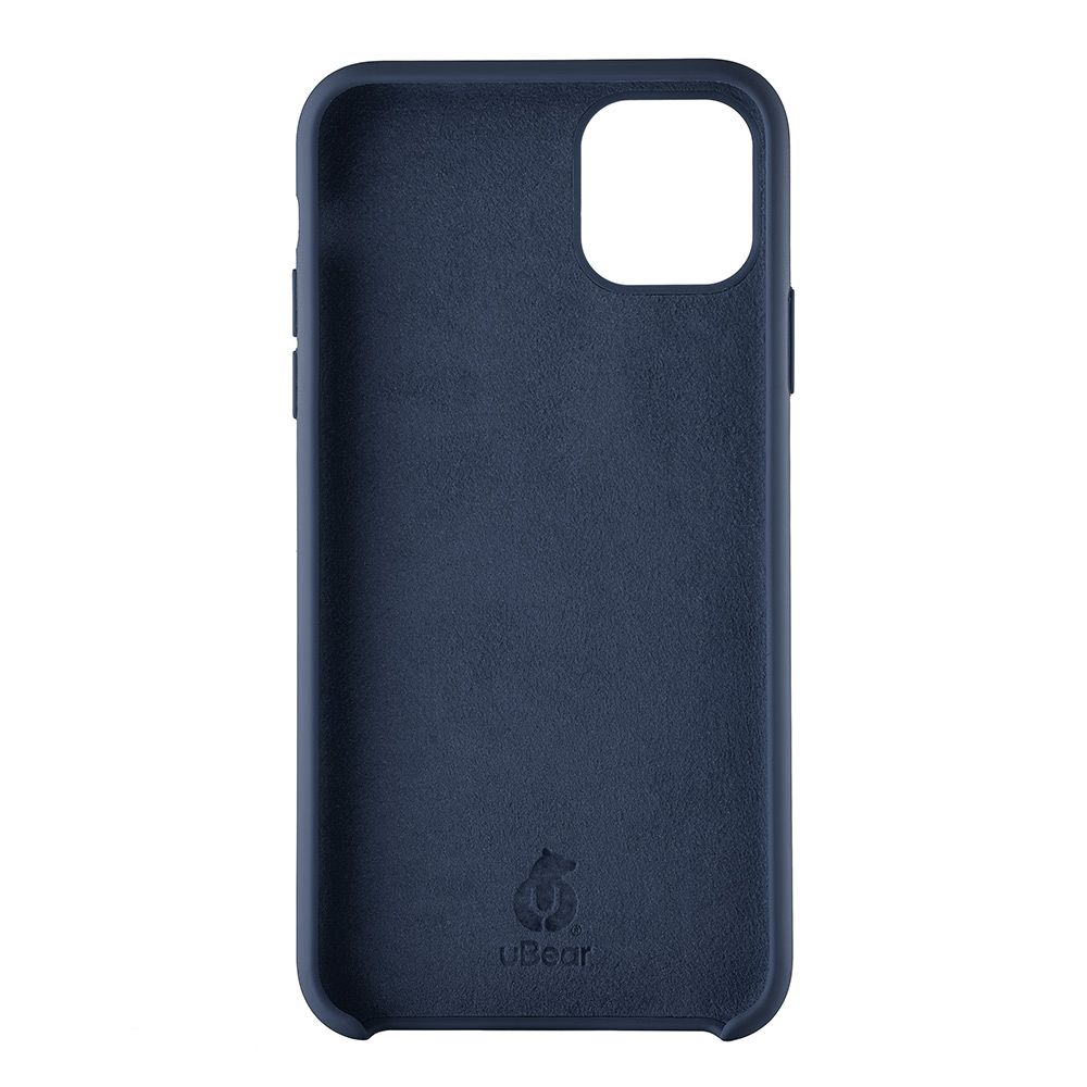 Чехол-накладка uBear Touch Case для iPhone 11 Pro Max, силикон, синий