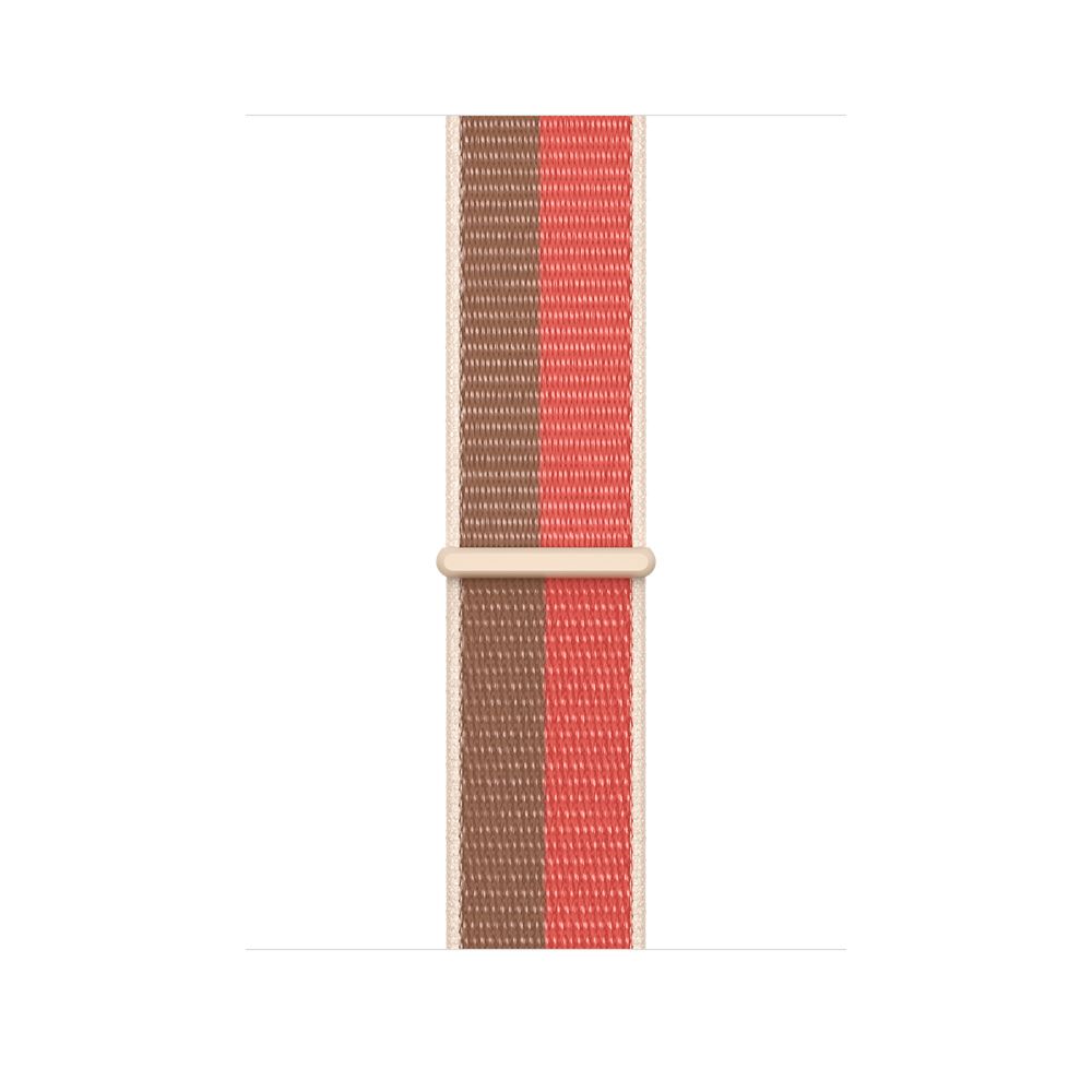 

Ремешок Apple Sport Loop для Apple Watch 45mm, Нейлон, розовый помело/миндальный
