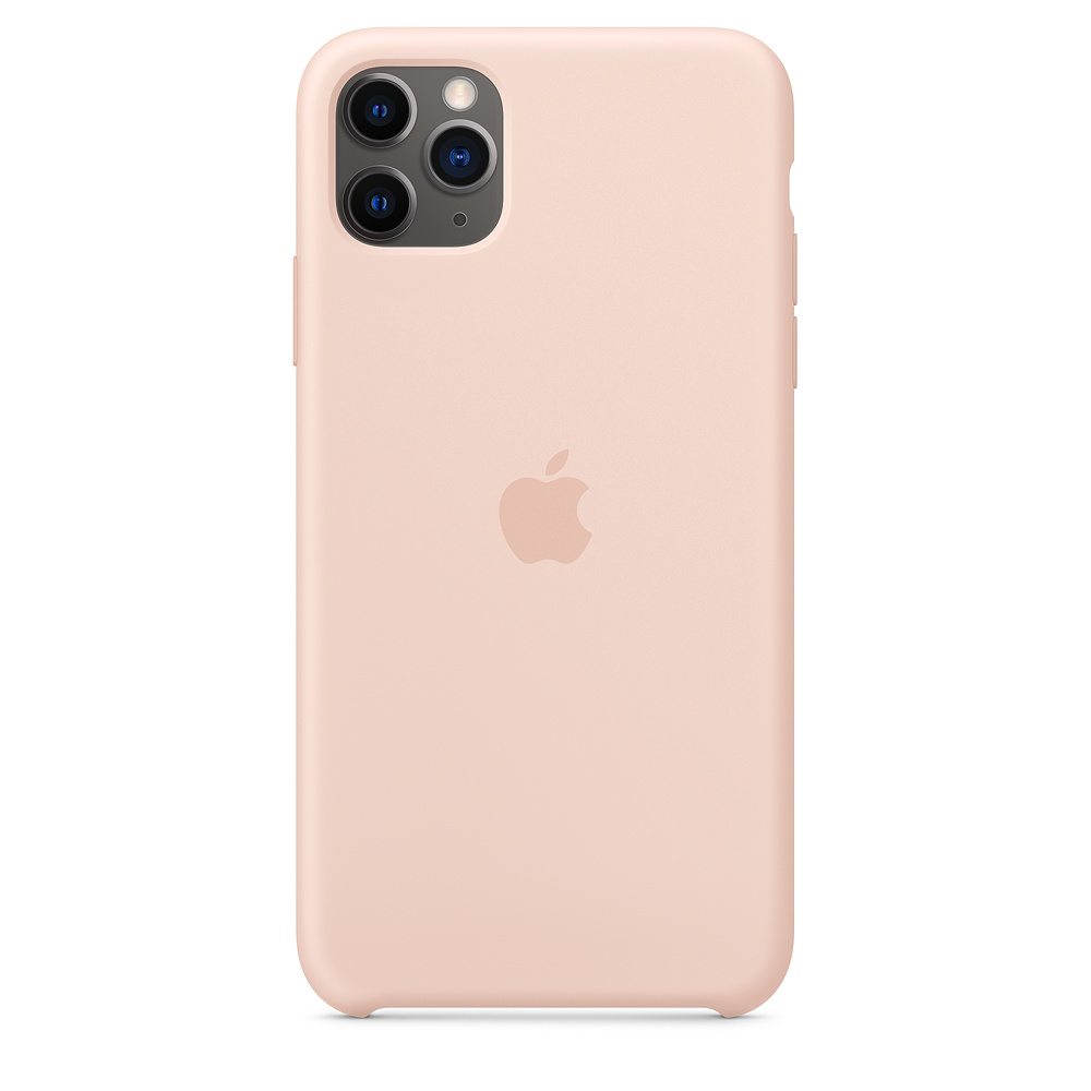Чехол-накладка Apple Silicone Case для iPhone 11 Pro Max, силикон, розовый песок