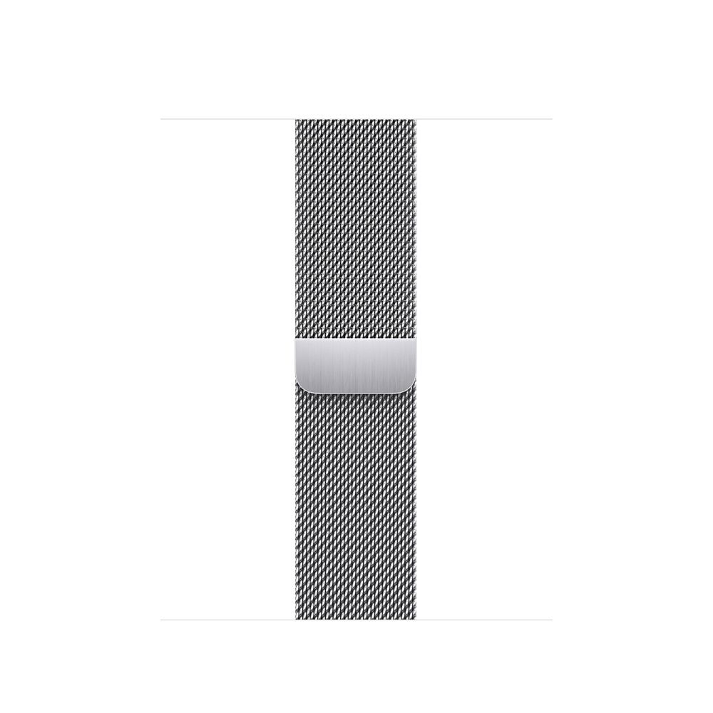 Ремешок Apple Миланский сетчатый, серебристый, Нержавеющая сталь (для корпуса 41 мм)