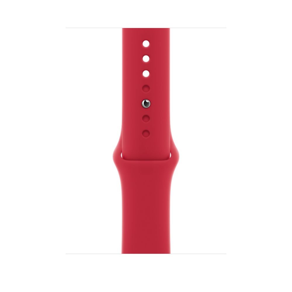 

Ремешок Apple cпортивный для Apple Watch 45mm, Фторэластомер, красный