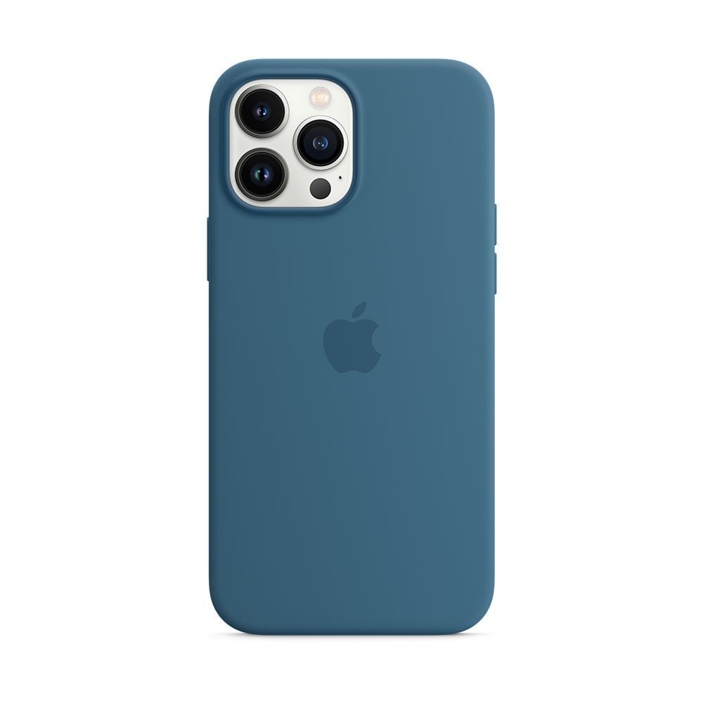 Чехол-накладка Apple MagSafe для iPhone 13 Pro Max, силикон, полярная лазурь