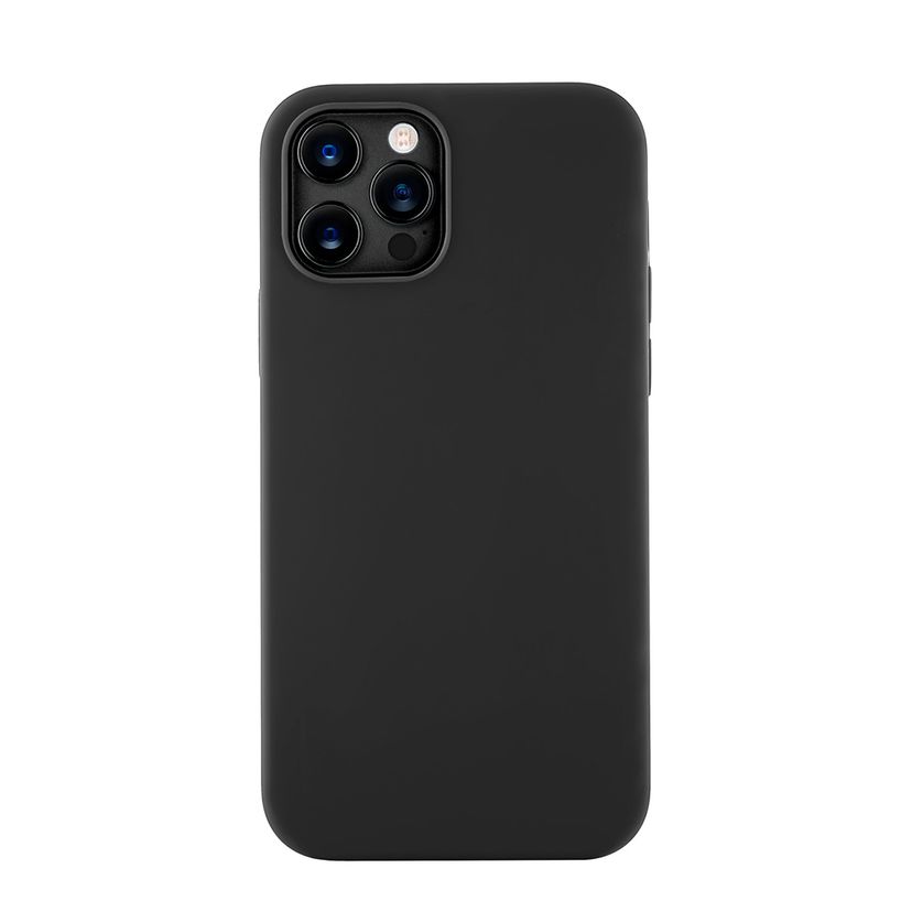 

Чехол-накладка uBear Touch Case для iPhone 12 Pro Max, силикон, черный