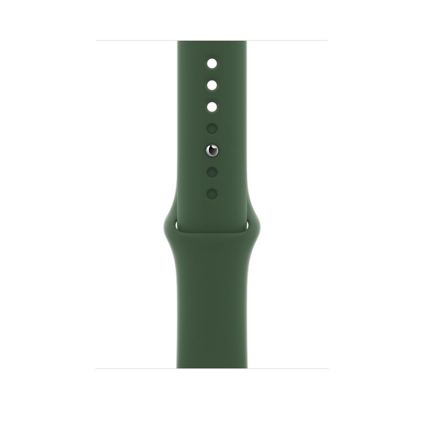 Ремешок Apple cпортивный, зелёный клевер, Фторэластомер (для корпуса 45 мм)