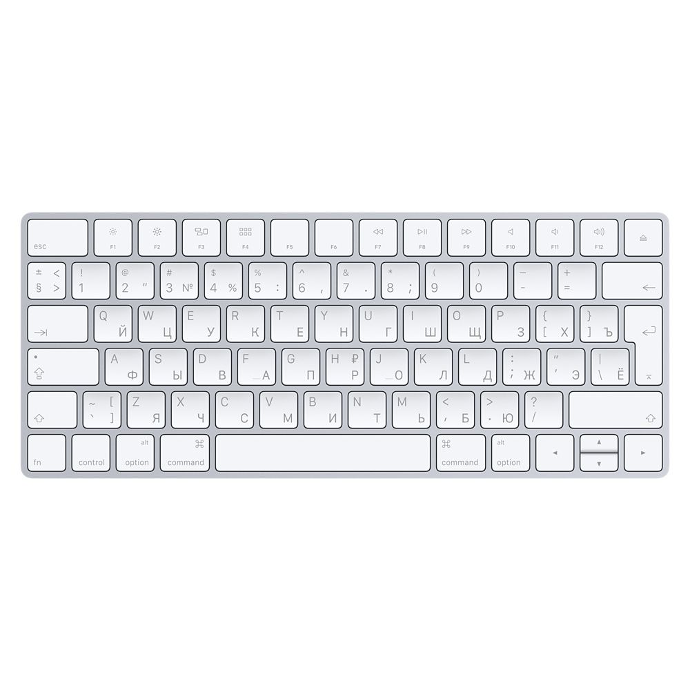 

Клавиатура Apple Magic Keyboard, серебристый+белый