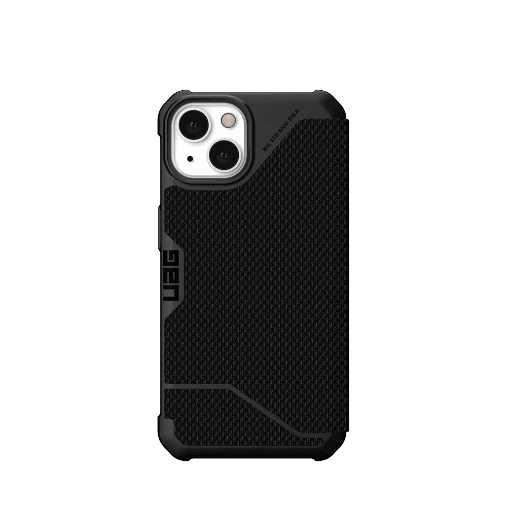 

Чехол-накладка UAG Metropolis для iPhone 13, поликарбонат, черный