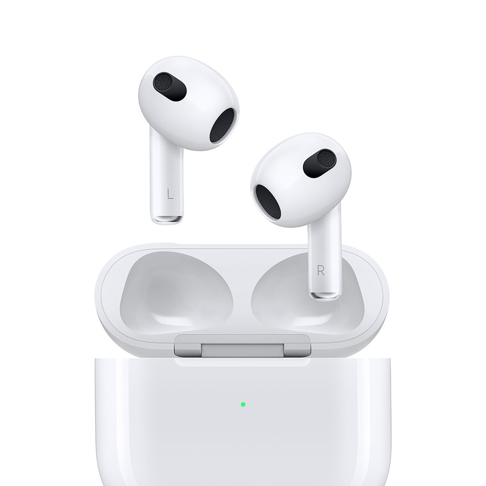 Беспроводные наушники Apple AirPods 3 (2021) в зарядном футляре, белый