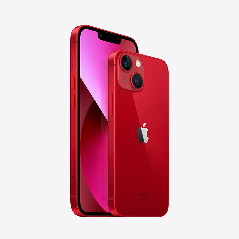 Apple iPhone 13 (PRODUCT)RED (6,1", 128GB, MLP03RU/A)— фото №1