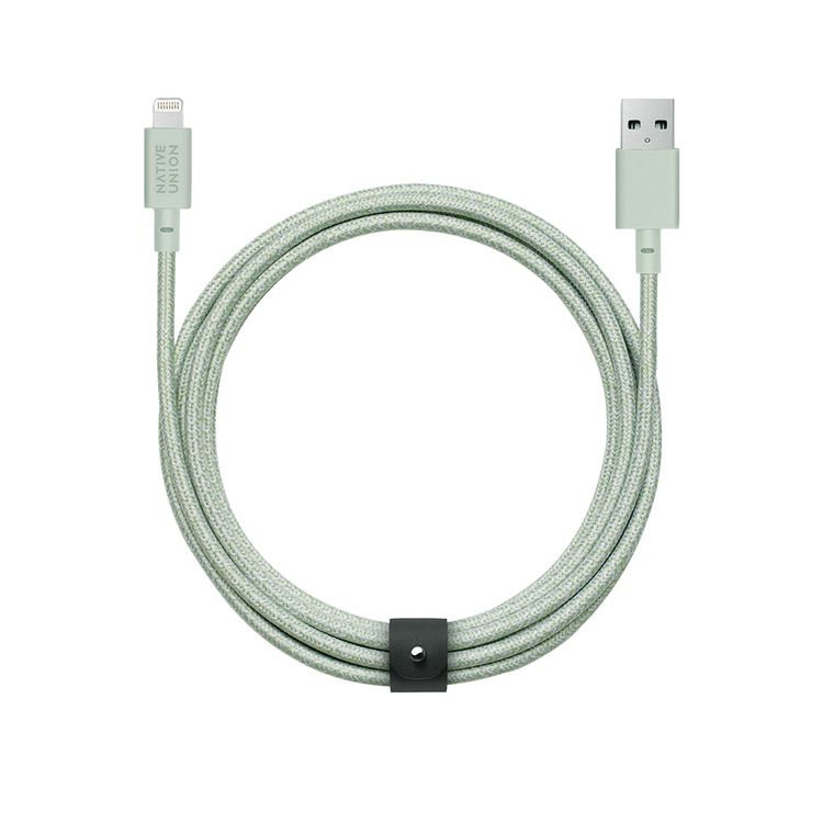 

Кабель Native Union USB / Lightning, 3м, зеленый