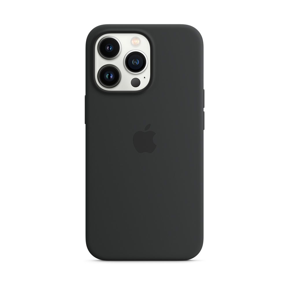 Чехол-накладка Apple MagSafe для iPhone 13 Pro, силикон, темная ночь