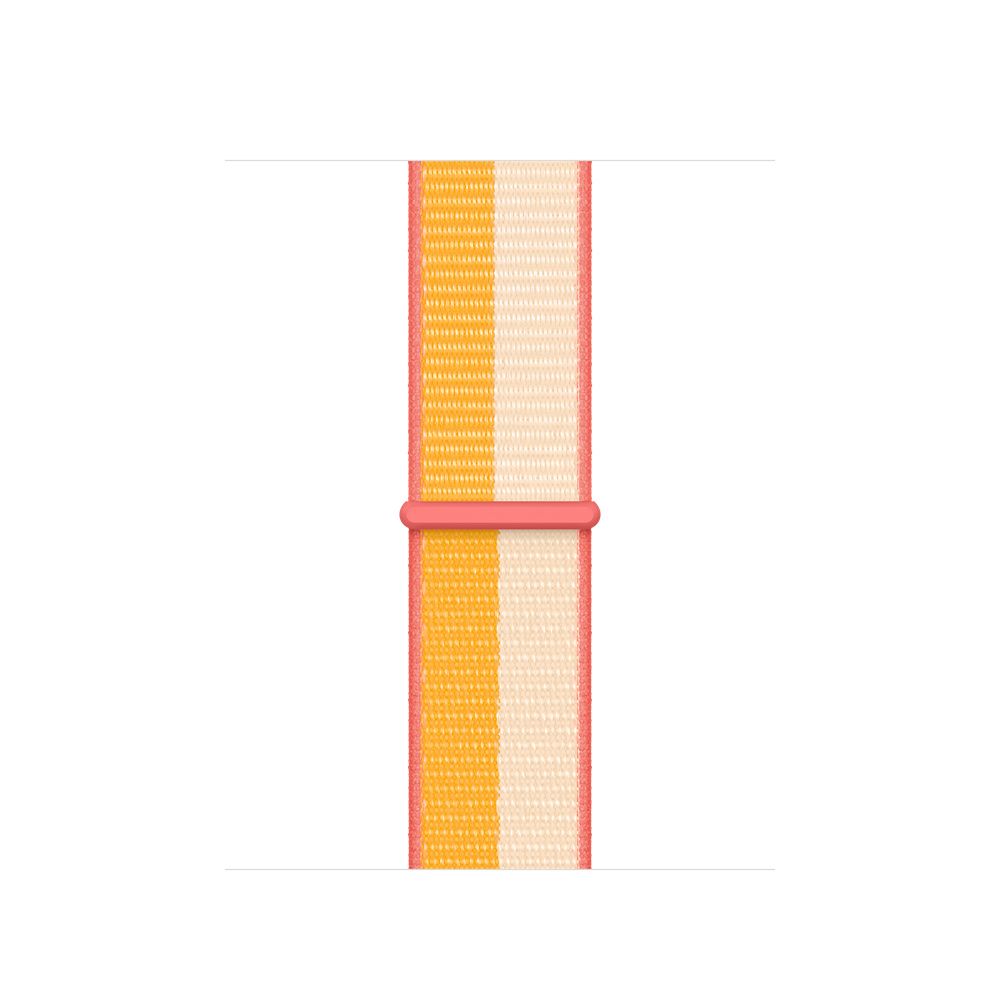 

Ремешок Apple Sport Loop, спелый маис/белый, Нейлон (для корпуса 45 мм), Оранжевый