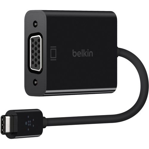 

Адаптер Belkin USB-C to VGA Adapter USB-C / VGA, черный