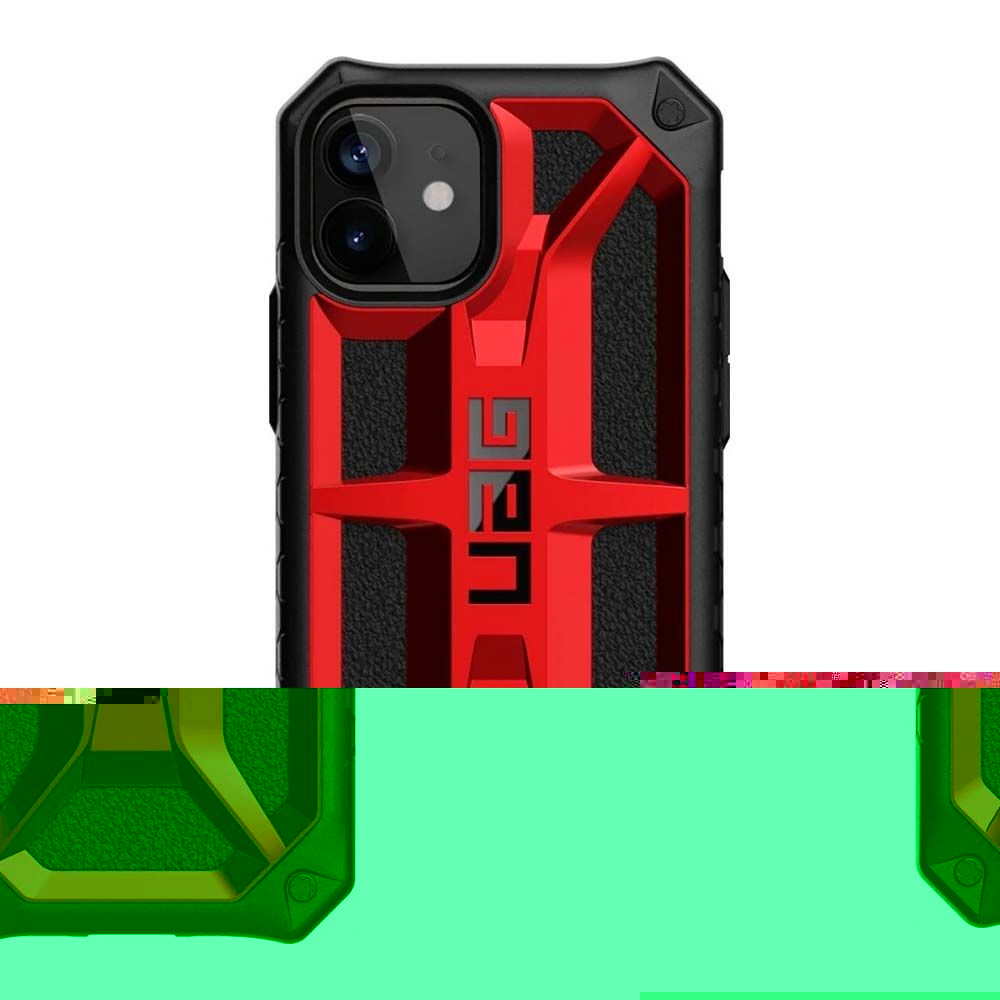 

Чехол-накладка UAG Monarch для iPhone 12 mini, поликарбонат, малиновый