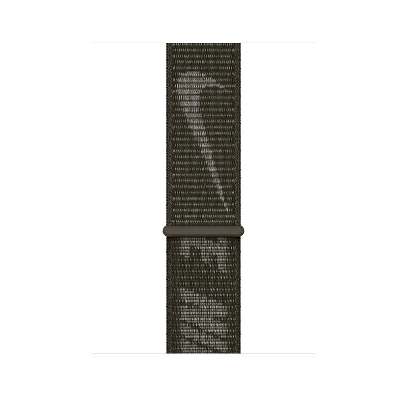 

Ремешок Apple Nike для Apple Watch 45mm, Нейлон, рабочий хаки, Тёмно-серый