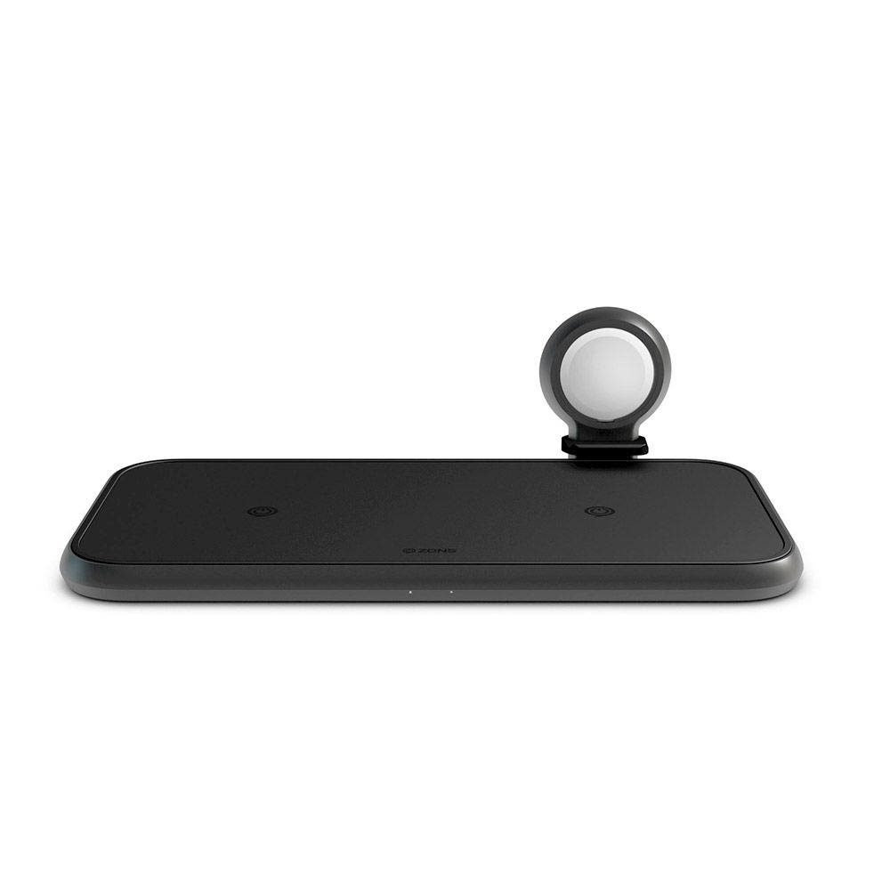 Зарядное устройство беспроводное Zens Aluminium 4 в 1 + Apple Watch MFI, 45Вт, черный - 3
