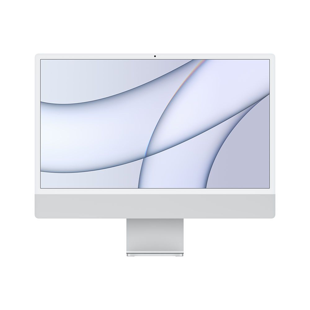 2021 Apple iMac 24″ серебристый (MGTF3RU/A) (Apple M1, 8Gb, SSD 256Gb, Apple M1 (7 GPU))
