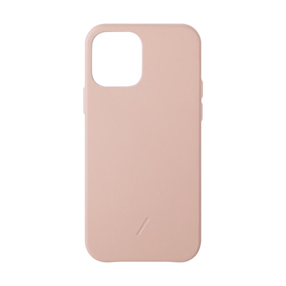 

Чехол-накладка Native Union Clic Classic для iPhone 12/12 Pro, кожа, розовый