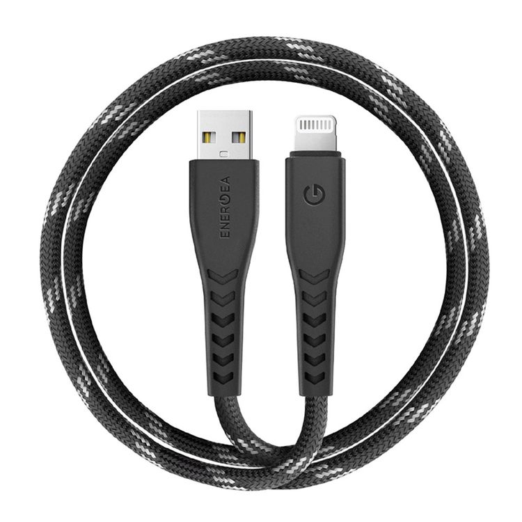 

Кабель EnergEA NyloFlex USB / Lightning, 1,5м, черный