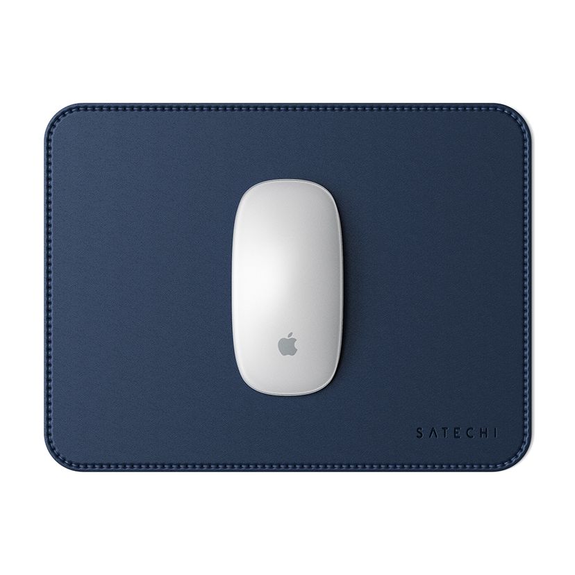Коврик для мыши Satechi Eco-Leather Mouse Pad синий— фото №4