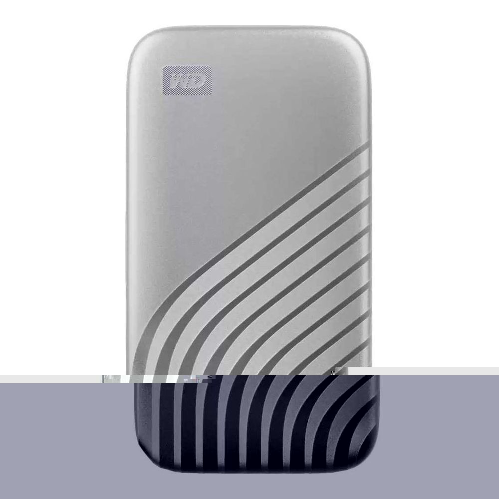 

Внешний SSD накопитель WD My Passport SSD, 1000GB, Серебристый