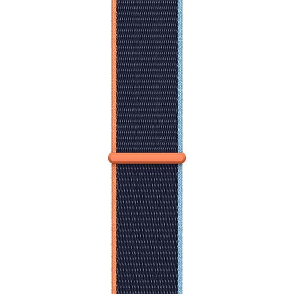 Ремешок Apple Sport Loop для Apple Watch 44mm, Нейлон, темный ультрамарин - 0