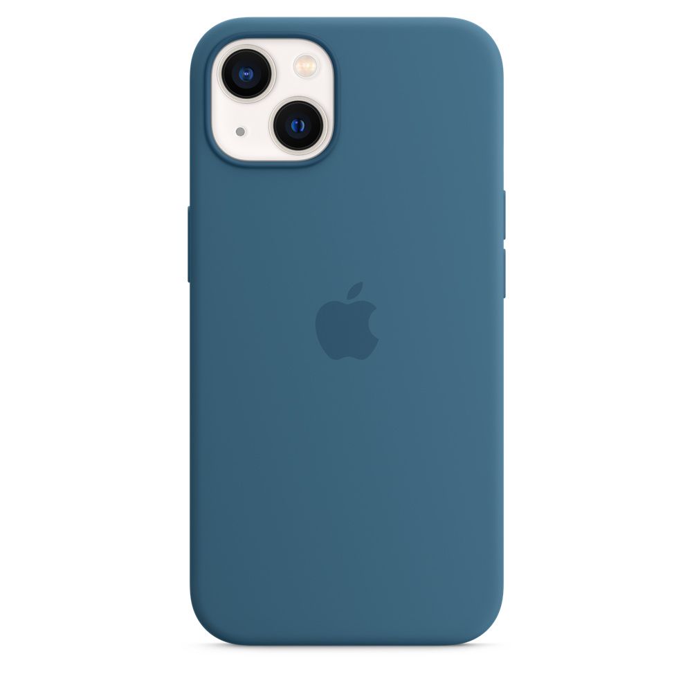 Чехол-накладка Apple MagSafe для iPhone 13, силикон, полярная лазурь
