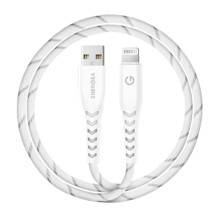 

Кабель EnergEA NyloFlex USB / Lightning, 1,5м, белый