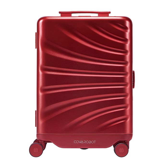 Электронный умный чемодан Cowarobot LEED Luggage, красный