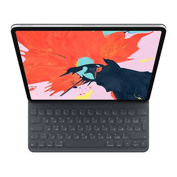 Клавиатура беспроводная Apple Smart Keyboard Folio, черный, для iPad Pro 12.9" (2018)