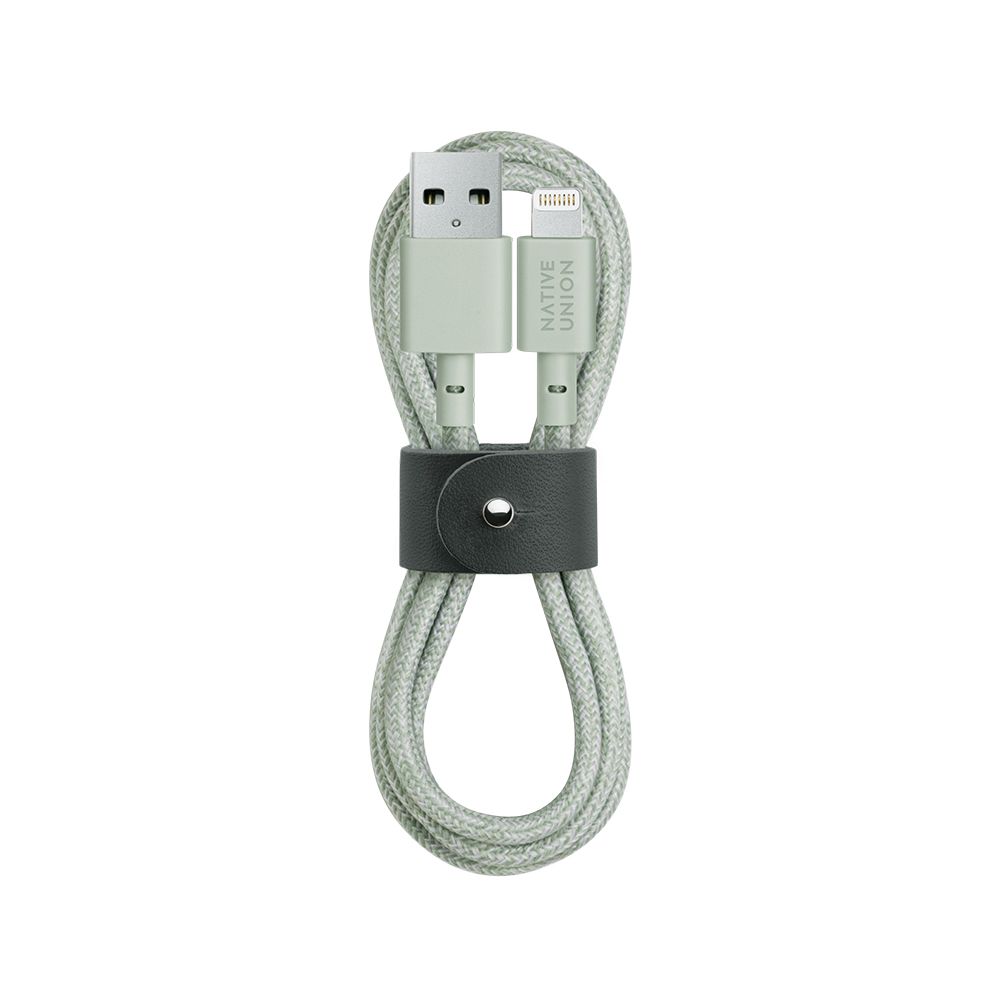 

Кабель Native Union Belt Cable Cosmos USB / Lightning, 1,2м, зеленый