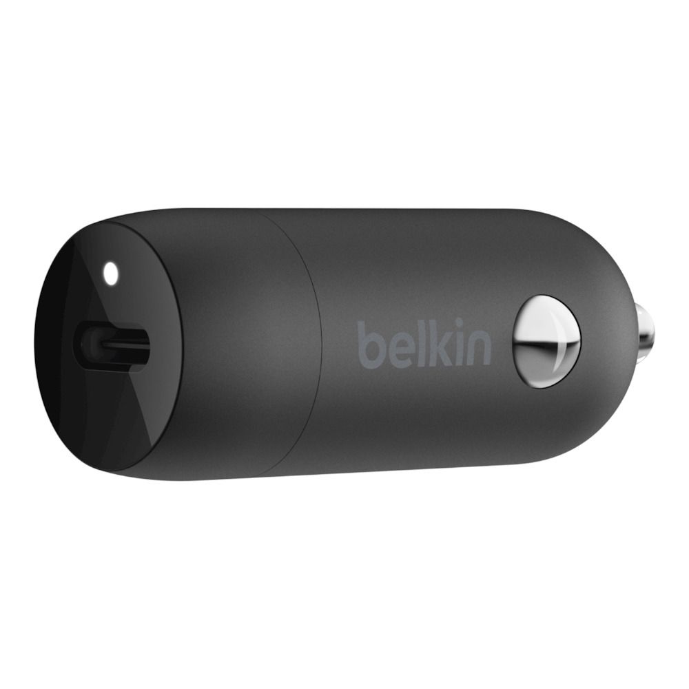 

Зарядное устройство автомобильное Belkin Type-C, 20Вт, черный