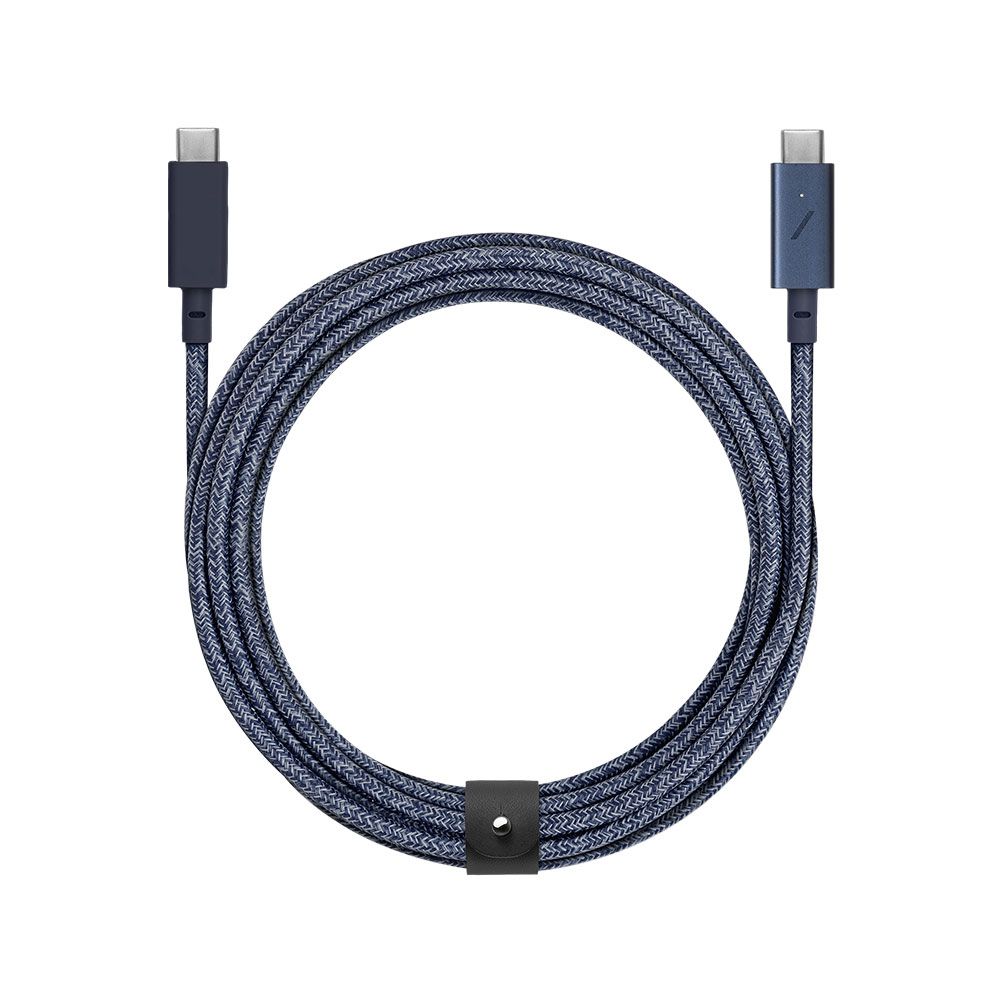 

Кабель Native Union USB-C / USB-C, 2,4м, синий