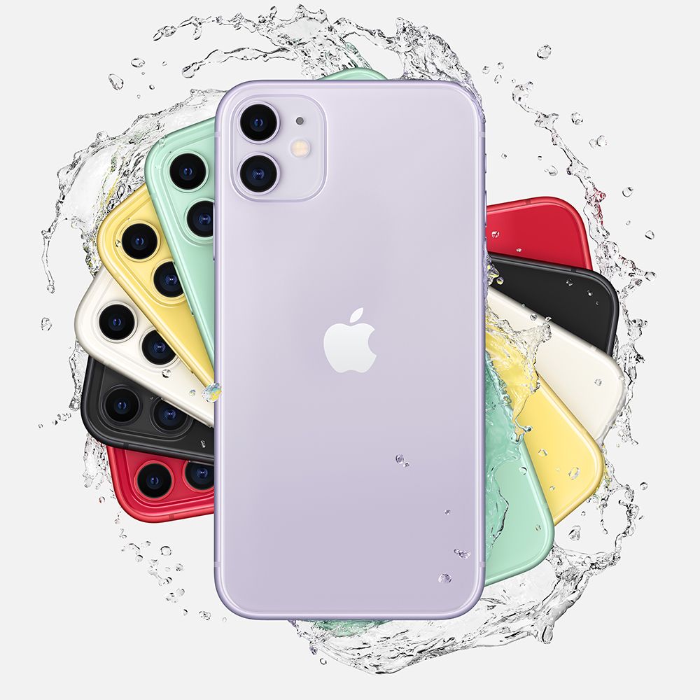 Apple iPhone 11 фиолетовый (6,1", 128GB, MHDM3RU/A)— фото №4