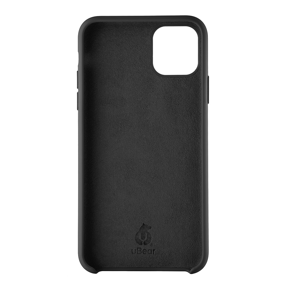 Чехол-накладка uBear Touch Case для iPhone 11 Pro Max, силикон, черный