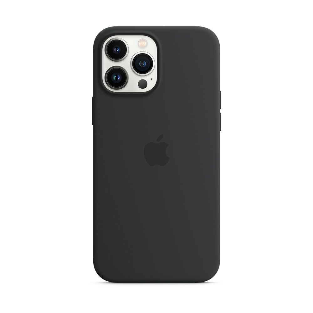 Чехол-накладка Apple MagSafe для iPhone 13 Pro Max, силикон, темная ночь