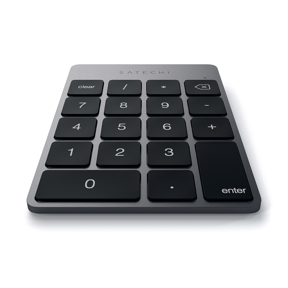 Кейпад беспроводная Satechi Aluminum Slim Keypad Numpad, серый космос - 3